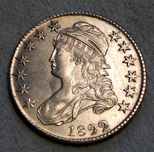 1822/1-Bust-Half..overton-101